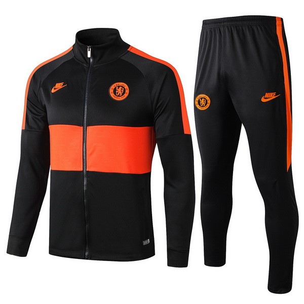 Survetement Chelsea 2019-20 Orange Noir